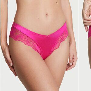 New Victoria's Secret cheeky panties, large (L), blue color